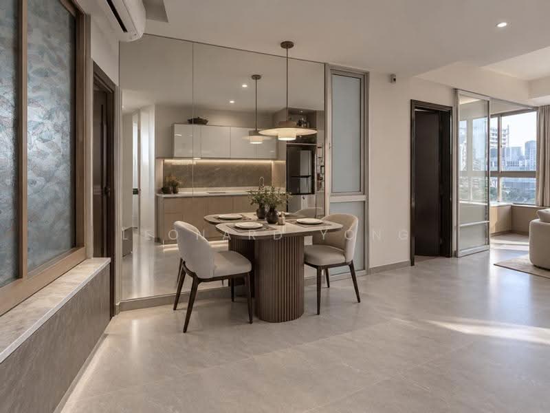 Tribeca by the Waterfront, 60 Kim Seng Road, Orchard / River Valley, 1 Bedroom, 570 sqft, Condominium For Sale, by Leonard Yong, 500284943 - Dining Room - PropertyGuru.com.sg