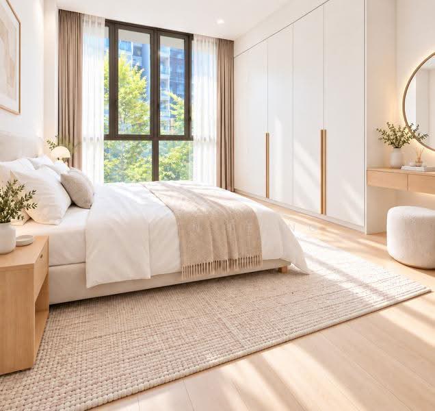 Treasure Crest, 60 Anchorvale Crescent, Hougang / Punggol / Sengkang, 3 Bedrooms, 958 sqft, Condominium For Sale, by Eileen Leong, 500284944 - Bedroom (AI Perspective for ID Use) - PropertyGuru.com.sg