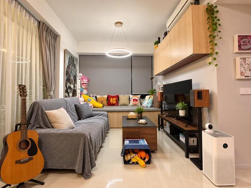 One-North Residences, 7 One-North Gateway, Buona Vista / West Coast / Clementi New Town, 2 Bedrooms, 1,012 sqft, Condominium For Sale, by Jay Loy 黎仕緯, 500285033 - Living Room - PropertyGuru.com.sg