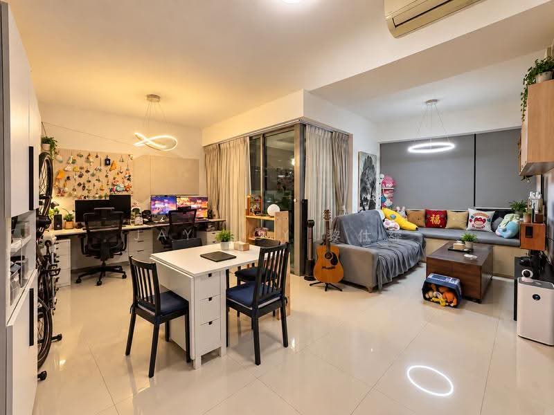One-North Residences, 7 One-North Gateway, Buona Vista / West Coast / Clementi New Town, 2 Bedrooms, 1,012 sqft, Condominium For Sale, by Jay Loy 黎仕緯, 500285033 - Living Room - PropertyGuru.com.sg