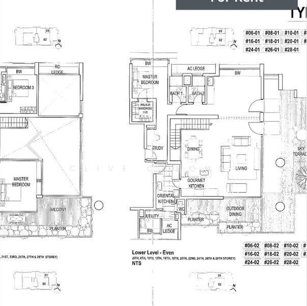 Skypark @ Somerset, 22 Saint Thomas Walk, Orchard / River Valley, 4 Bedrooms, 3,347 sqft, Apartment For Rent, by Clive Cheong, 500285039 - PropertyGuru.com.sg