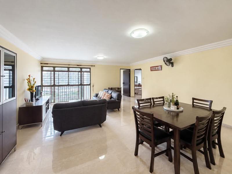 201D Compassvale Drive, 201D Compassvale Drive, Hougang / Punggol / Sengkang, 3 Bedrooms, 1,184 sqft, HDB Flat For Sale, by Michelle Koo, 500285042 - Living Room - PropertyGuru.com.sg