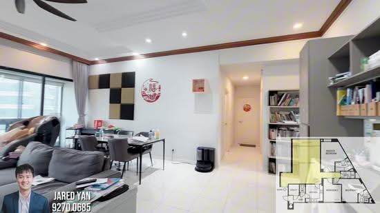 Harbour View Towers, 21 Telok Blangah Drive, Harbourfront / Telok Blangah, 3 Bedrooms, 1,615 sqft, Condominium For Sale, by Jared Yan, 500285054 - PropertyGuru.com.sg