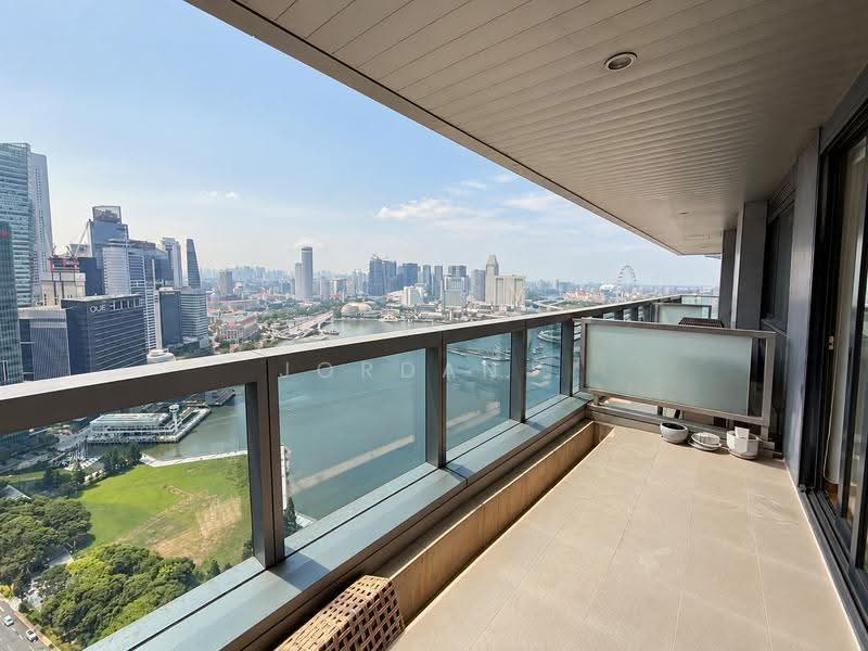 Marina Bay Residences, Boat Quay / Raffles Place / Marina, 4 Bedrooms, 2,379 sqft, Condominium For Sale, by Jordan ., 500285096 - Master Bedroom Balcony - PropertyGuru.com.sg