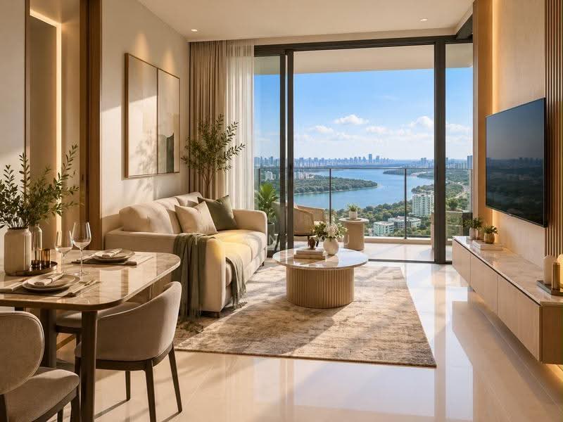 J'den, 2 Jurong East Central 1, Boon Lay / Jurong / Tuas, 1 Bedroom, 527 sqft, Condominium For Sale, by Ivan Yu, 500285099 - Living Room - PropertyGuru.com.sg