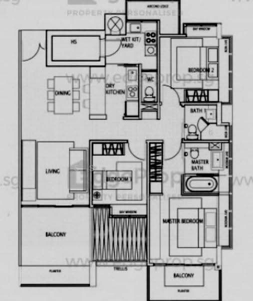 Ventuno Balmoral, 21 Balmoral Road, Tanglin / Holland / Bukit Timah, 3 Bedrooms, 1,313 sqft, Condominium For Sale, by Jessica Low, 500285125 - PropertyGuru.com.sg