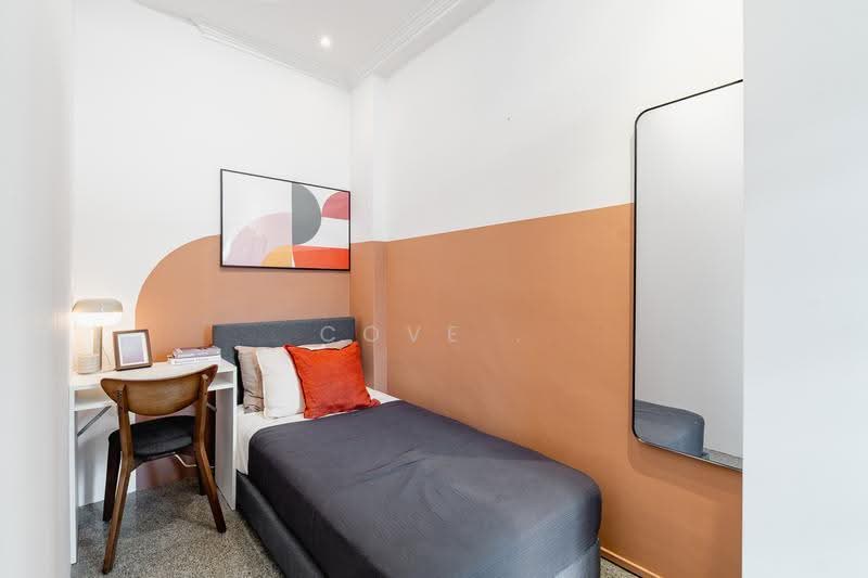 Fragrance Court, 12 Yew Siang Road, Buona Vista / West Coast / Clementi New Town, Room Rental, 156 sqft, Condominium For Rent, by Cove, 500285142 - Black Room - PropertyGuru.com.sg