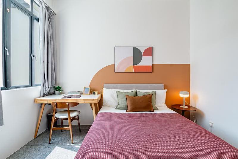 Fragrance Court, 12 Yew Siang Road, Buona Vista / West Coast / Clementi New Town, Room Rental, 156 sqft, Condominium For Rent, by Cove, 500285142 - Orange Room - PropertyGuru.com.sg