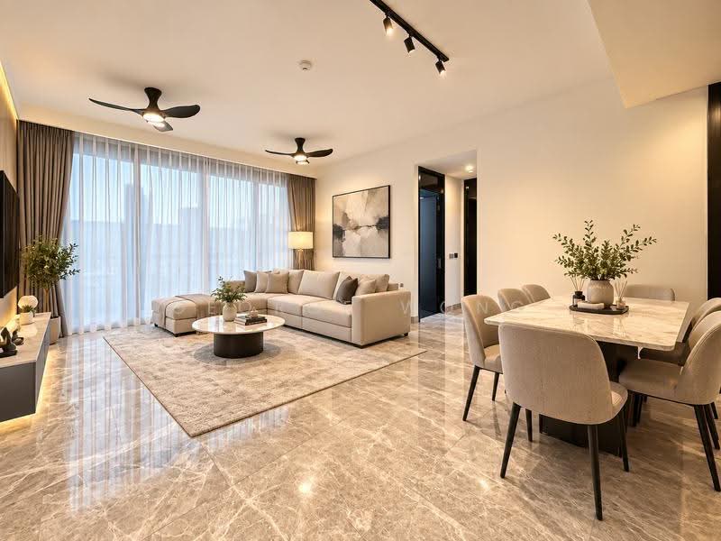 Martin Modern, 10 Martin Place, Orchard / River Valley, 3 Bedrooms, 1,421 sqft, Apartment For Sale, by George Wong, 500285224 - Living Room - PropertyGuru.com.sg