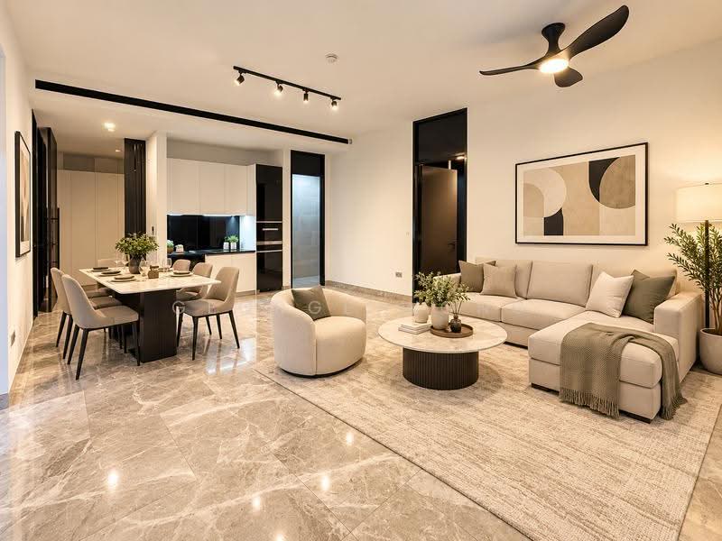 Martin Modern, 10 Martin Place, Orchard / River Valley, 3 Bedrooms, 1,421 sqft, Apartment For Sale, by George Wong, 500285224 - Living Room - PropertyGuru.com.sg