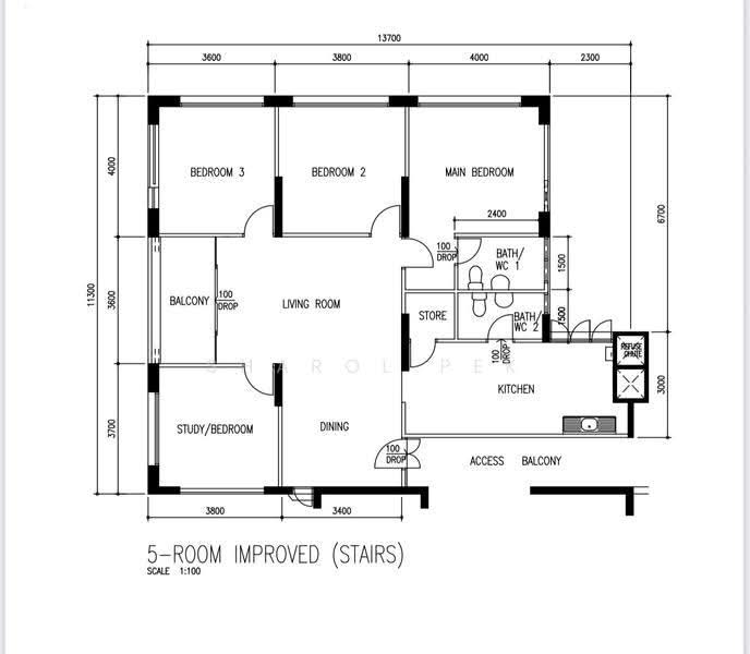 164 Bishan Street 13, 164 Bishan Street 13, Ang Mo Kio / Bishan / Thomson, 4 Bedrooms, 1,302 sqft, HDB Flat For Sale, by Sharol Pek, 500285230 - PropertyGuru.com.sg