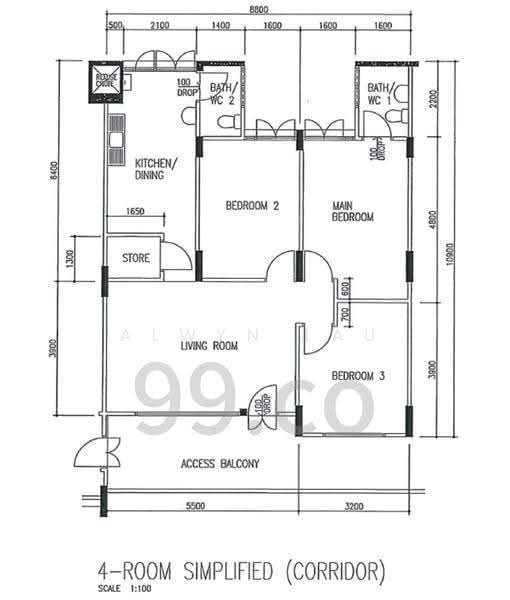 138 Simei Street 1, 138 Simei Street 1, Pasir Ris / Tampines, 3 Bedrooms, 904 sqft, HDB Flat For Sale, by Alwyn Lau, 500285314 - PropertyGuru.com.sg