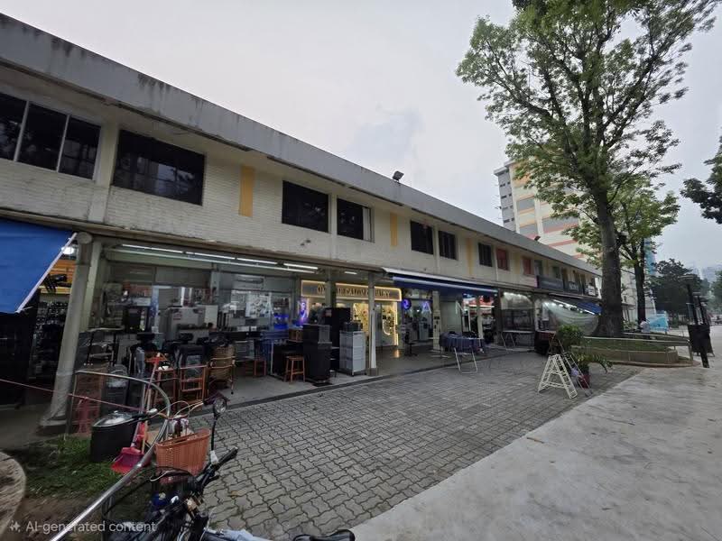 Clementi West HDB Shophouse near Hawker Centre, Buona Vista / West Coast / Clementi New Town, 645 sqft, Shop / Shophouse For Rent, by Tan Alan, 500285399 - CommercialGuru.com.sg