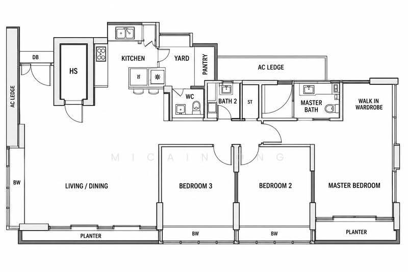 Riverside Melodies, 26A Saint Michael's Road, Balestier / Toa Payoh, 3 Bedrooms, 1,421 sqft, Apartment For Sale, by Micain Ong, 500285413 - PropertyGuru.com.sg