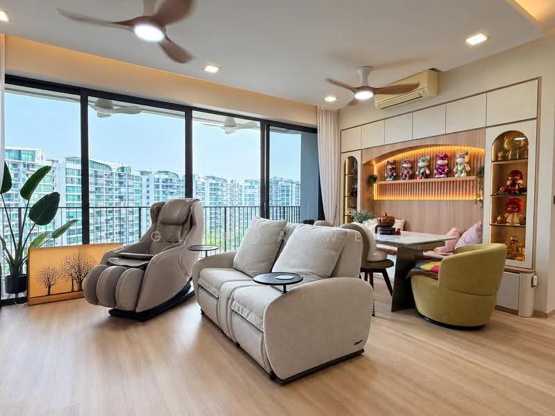 Boathouse Residences, 31 Upper Serangoon View, Hougang / Punggol / Sengkang, 3 Bedrooms, 1,119 sqft, Condominium For Sale, by Glenda Wee, 500285414 - Living Room - PropertyGuru.com.sg