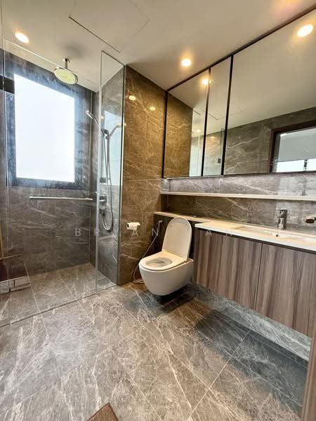 Lentor Modern, Lentor Central, Mandai / Upper Thomson, 3 Bedrooms, 969 sqft, Condominium For Sale, by Bryan Tan, 500285453 - Bathroom - PropertyGuru.com.sg