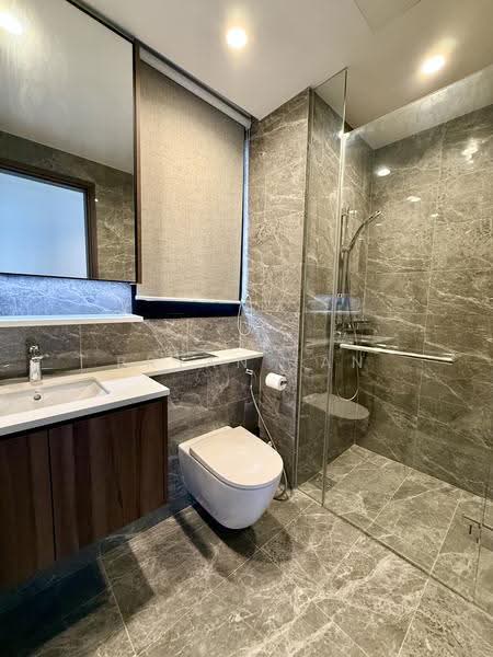 Lentor Modern, Lentor Central, Mandai / Upper Thomson, 3 Bedrooms, 969 sqft, Condominium For Sale, by Bryan Tan, 500285453 - Bathroom - PropertyGuru.com.sg