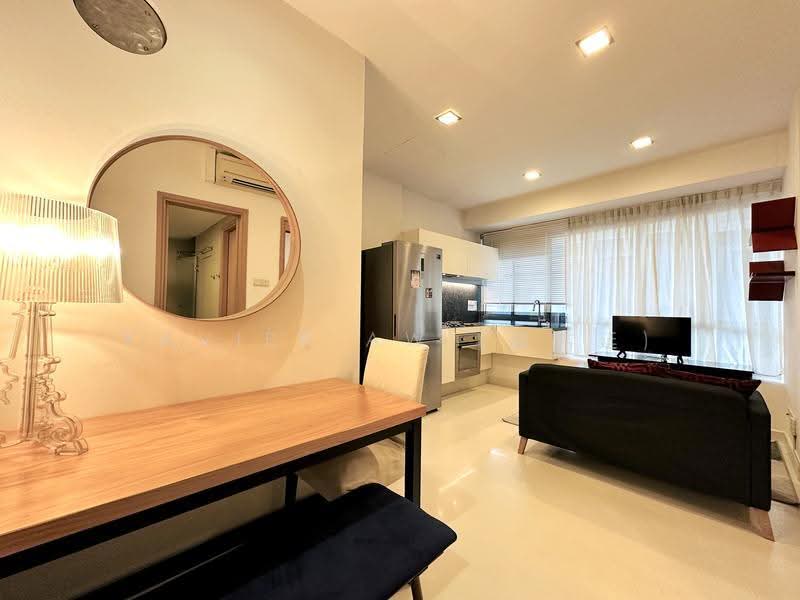 The Axis, 47 Mandalay Road, Newton / Novena, 1 Bedroom, 398 sqft, Apartment For Sale, by Xavier Aw (欧伟廷), 500285538 - Living Room - PropertyGuru.com.sg