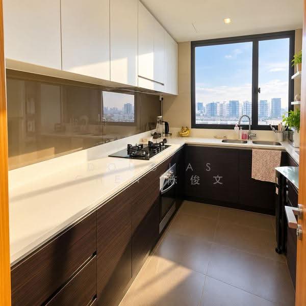 Waterbank at Dakota, 78 Dakota Crescent, Eunos / Geylang / Paya Lebar, 3 Bedrooms, 1,259 sqft, Condominium For Rent, by Douglas Chen 陈俊文, 500285544 - Kitchen - PropertyGuru.com.sg