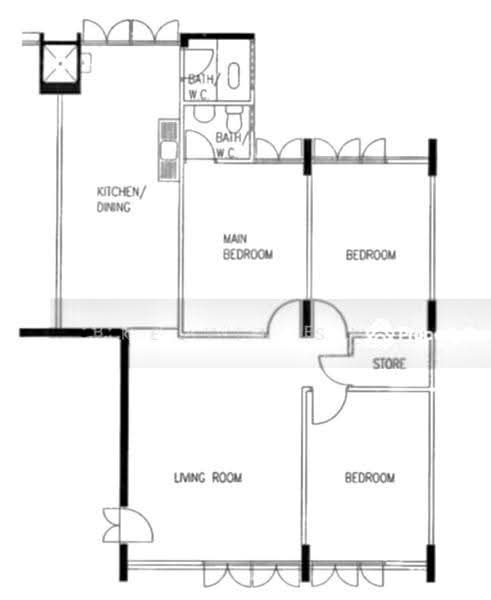 426 Ang Mo Kio Avenue 3, 426 Ang Mo Kio Avenue 3, Ang Mo Kio / Bishan / Thomson, 3 Bedrooms, 990 sqft, HDB Flat For Sale, by Kelvin Su, 500285560 - PropertyGuru.com.sg