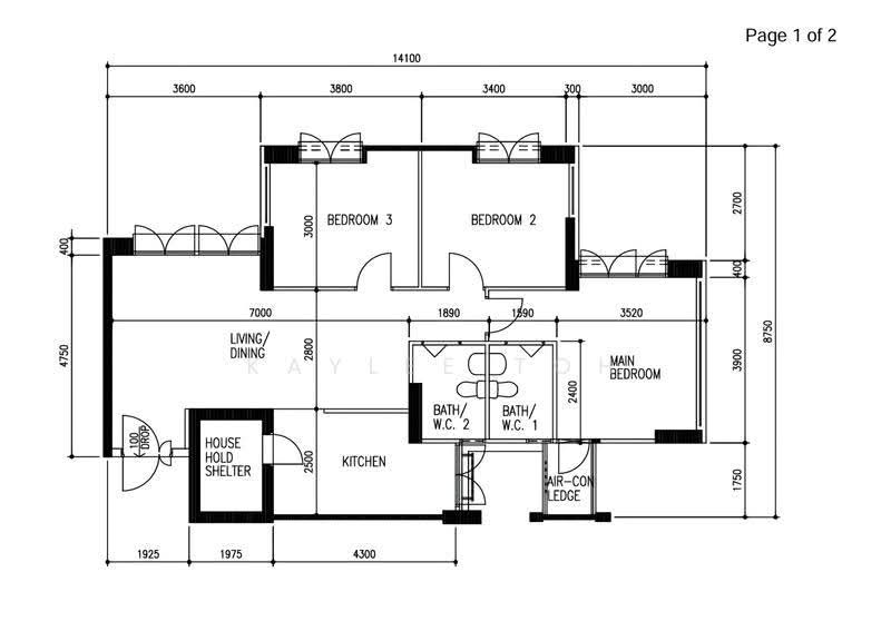 460 Clementi Avenue 3, 460 Clementi Avenue 3, Buona Vista / West Coast / Clementi New Town, 3 Bedrooms, 969 sqft, HDB Flat For Sale, by Kaylee Toh, 500285563 - PropertyGuru.com.sg