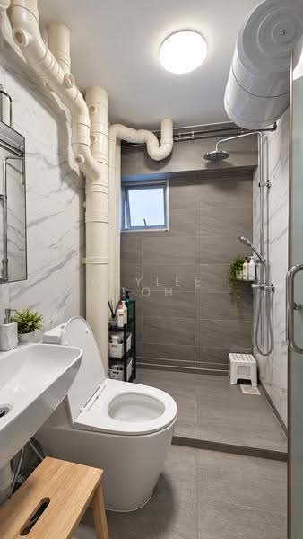 460 Clementi Avenue 3, 460 Clementi Avenue 3, Buona Vista / West Coast / Clementi New Town, 3 Bedrooms, 969 sqft, HDB Flat For Sale, by Kaylee Toh, 500285563 - Bathroom - PropertyGuru.com.sg