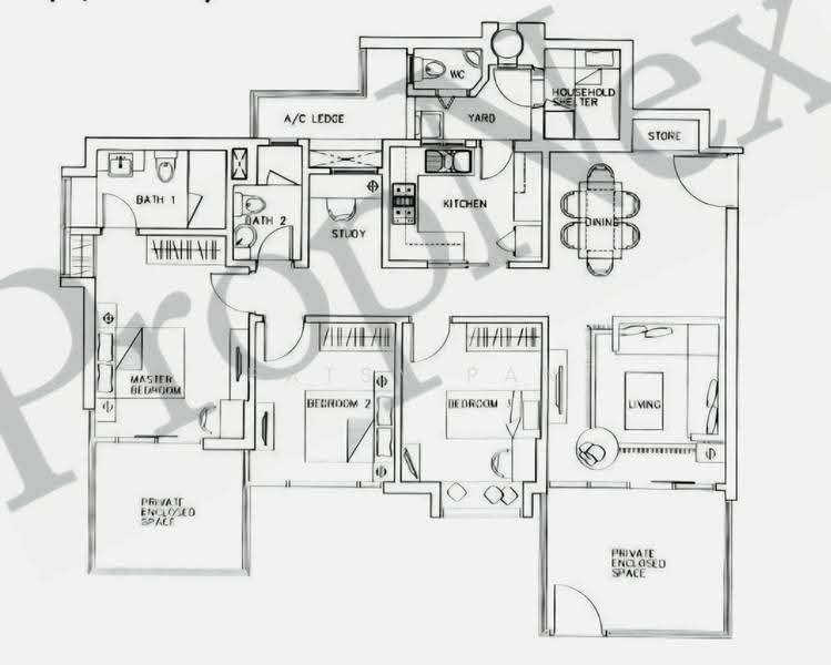 Poshgrove East, 331 East Coast Road, East Coast / Marine Parade, 3 Bedrooms, 1,421 sqft, Condominium For Sale, by Patsy Pan, 500285564 - PropertyGuru.com.sg