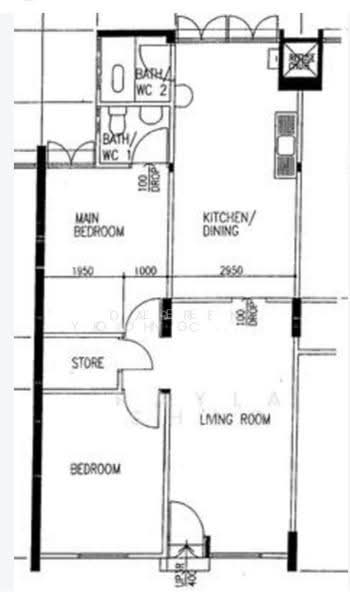 377 Clementi Avenue 5, 377 Clementi Avenue 5, Buona Vista / West Coast / Clementi New Town, 2 Bedrooms, 721 sqft, HDB Flat For Sale, by Lee Yoong Tai Esther, 500285599 - PropertyGuru.com.sg