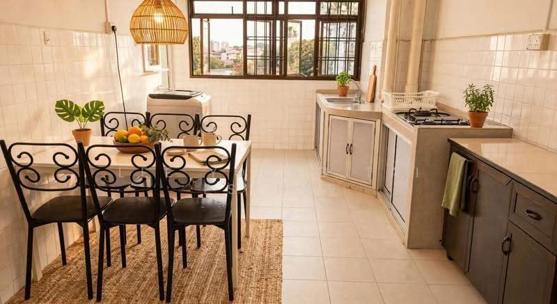 377 Clementi Avenue 5, 377 Clementi Avenue 5, Buona Vista / West Coast / Clementi New Town, 2 Bedrooms, 721 sqft, HDB Flat For Sale, by Lee Yoong Tai Esther, 500285599 - Kitchen - PropertyGuru.com.sg