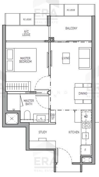 The Myst, 800 Upper Bukit Timah Road, Dairy Farm / Bukit Panjang / Choa Chu Kang, 1 Bedroom, 517 sqft, Condominium For Sale, by Edmund Tan, 500285627 - Master Bedroom - PropertyGuru.com.sg