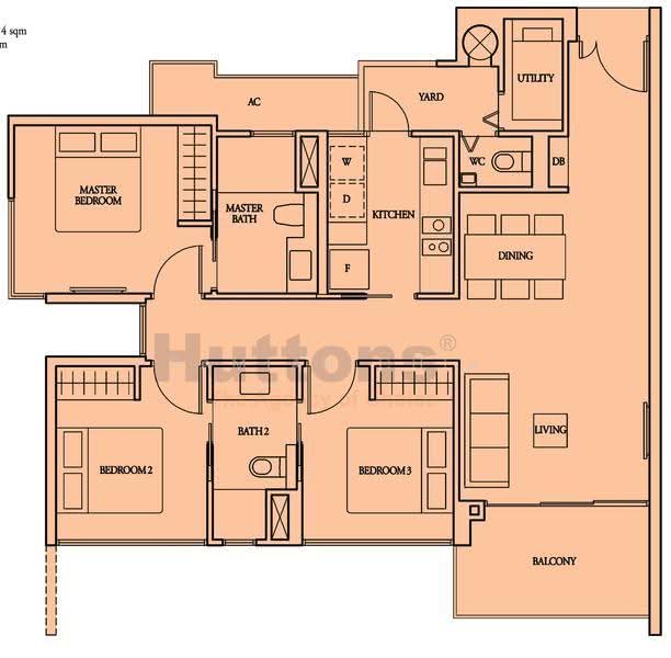 Bartley Ridge, 36 Mount Vernon Road, Macpherson / Potong Pasir, 3 Bedrooms, 1,044 sqft, Condominium For Sale, by Damian Chia, 500285684 - PropertyGuru.com.sg