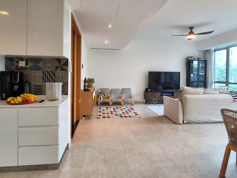 Park Infinia at Wee Nam, 6 Lincoln Road, Newton / Novena, 3 Bedrooms, 1,582 sqft, Condominium For Rent, by Yiping Choo, 500285695 - Living Room - PropertyGuru.com.sg