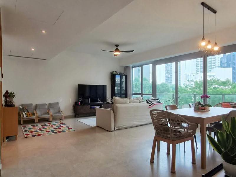 Park Infinia at Wee Nam, 6 Lincoln Road, Newton / Novena, 3 Bedrooms, 1,582 sqft, Condominium For Rent, by Yiping Choo, 500285695 - Living Room - PropertyGuru.com.sg