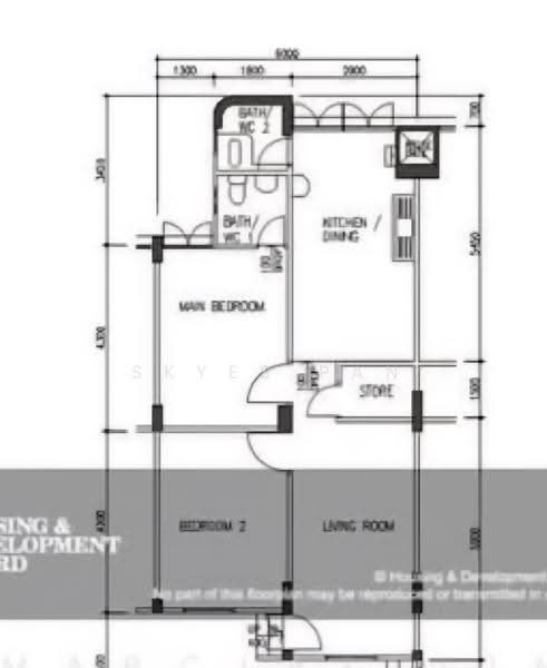 321 Hougang Avenue 5, 321 Hougang Avenue 5, Hougang / Punggol / Sengkang, 2 Bedrooms, 721 sqft, HDB Flat For Sale, by Skyes Pan, 500285725 - PropertyGuru.com.sg