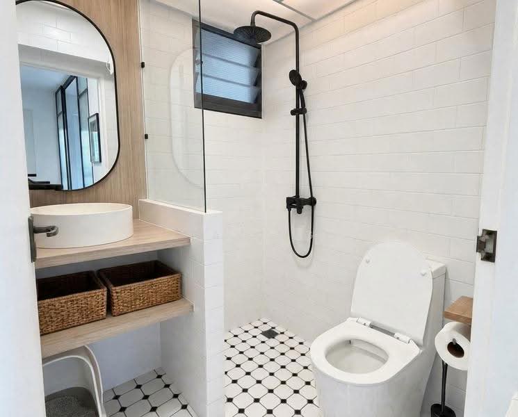 96 Dawson Road, 96 Dawson Road, Alexandra / Commonwealth, 2 Bedrooms, 678 sqft, HDB Flat For Sale, by Jay Ng, 500285750 - Bathroom - PropertyGuru.com.sg