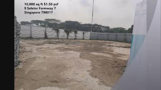 Open Yard 9 Seletar West Farmway 7 Singapore 798017, Seletar West Farmnway 7, Seletar / Yio Chu Kang, 4,200 sqft, Land Only For Rent, by Gary Lee, 500285799 - CommercialGuru.com.sg