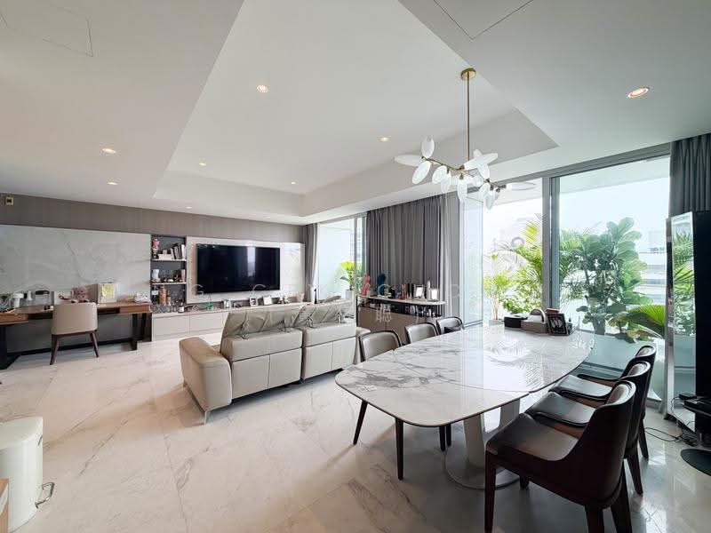 St. Regis Residences Singapore, 33 Tanglin Road, Tanglin / Holland / Bukit Timah, 4 Bedrooms, 2,153 sqft, Apartment For Rent, by Ng Gek Chong (黄岳聪), 500285809 - Living Room - PropertyGuru.com.sg