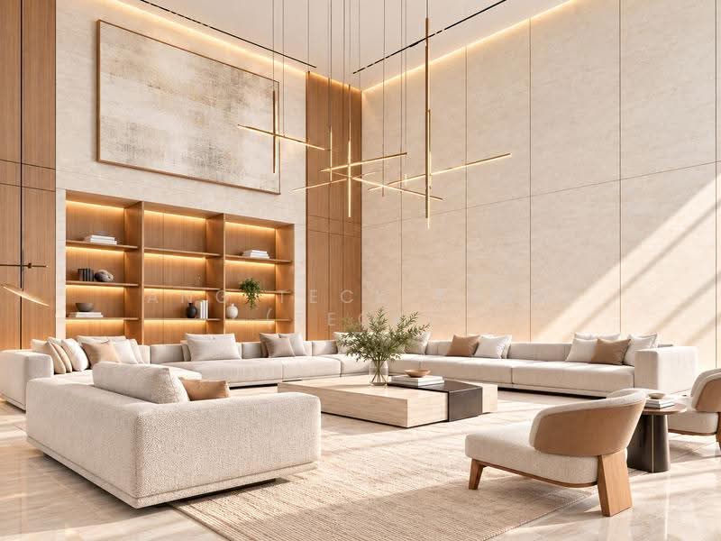 The Raintree | 5m Grand Living Ceiling | 8,516sqft Built, Jalan Kebaya, Holland Grove, Mount Sinai, Tanglin / Holland / Bukit Timah, 5 Bedrooms, 8,516 sqft, Semi-Detached House For Sale, by Ang Teck Kuan (Teck), 500285834 - Living Room - PropertyGuru.com.sg
