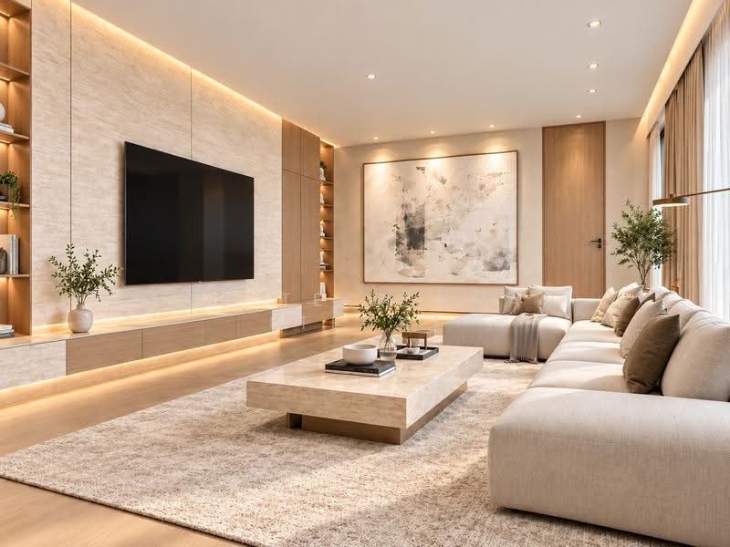 The Raintree | 5m Grand Living Ceiling | 8,516sqft Built, Jalan Kebaya, Holland Grove, Mount Sinai, Tanglin / Holland / Bukit Timah, 5 Bedrooms, 8,516 sqft, Semi-Detached House For Sale, by Ang Teck Kuan (Teck), 500285834 - Living Room - PropertyGuru.com.sg