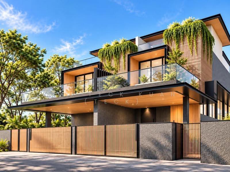 The Raintree | 5m Grand Living Ceiling | 8,516sqft Built, Jalan Kebaya, Holland Grove, Mount Sinai, Tanglin / Holland / Bukit Timah, 5 Bedrooms, 8,516 sqft, Semi-Detached House For Sale, by Ang Teck Kuan (Teck), 500285834 - Exterior - PropertyGuru.com.sg
