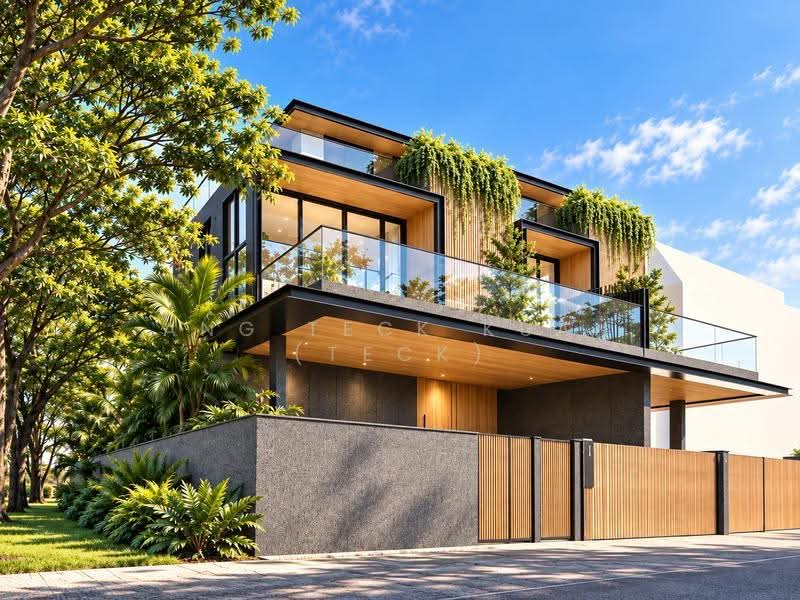 The Raintree | 5m Grand Living Ceiling | 8,516sqft Built, Jalan Kebaya, Holland Grove, Mount Sinai, Tanglin / Holland / Bukit Timah, 5 Bedrooms, 8,516 sqft, Semi-Detached House For Sale, by Ang Teck Kuan (Teck), 500285834 - Exterior - PropertyGuru.com.sg
