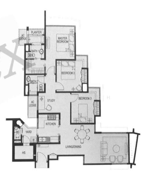 Savannah Condopark, 41 Simei Rise, Pasir Ris / Tampines, 3 Bedrooms, 1,227 sqft, Condominium For Sale, by George Koh, 500285837 - PropertyGuru.com.sg