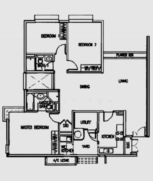 The Floravale, 218 Westwood Avenue, Boon Lay / Jurong / Tuas, 3 Bedrooms, 1,238 sqft, Condominium For Sale, by Willy Toh, 500285846 - PropertyGuru.com.sg