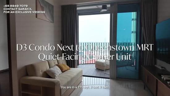 Queens Peak, 1 Dundee Road, Alexandra / Commonwealth, 2 Bedrooms, 775 sqft, Condominium For Sale, by Sarah X. (郑雪梅), 500285856 - PropertyGuru.com.sg