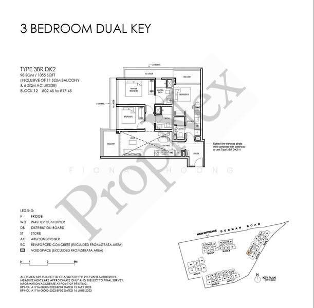 Grand Dunman, 16 Dunman Road, East Coast / Marine Parade, 3 Bedrooms, 1,055 sqft, Condominium For Rent, by Fiona Choong, 500285861 - PropertyGuru.com.sg