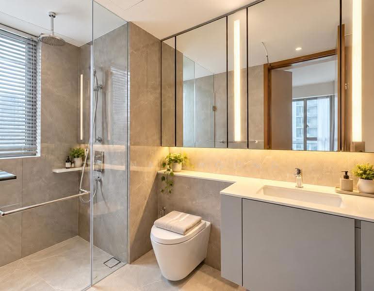Grand Dunman, 16 Dunman Road, East Coast / Marine Parade, 3 Bedrooms, 1,055 sqft, Condominium For Rent, by Fiona Choong, 500285861 - Bathroom - PropertyGuru.com.sg