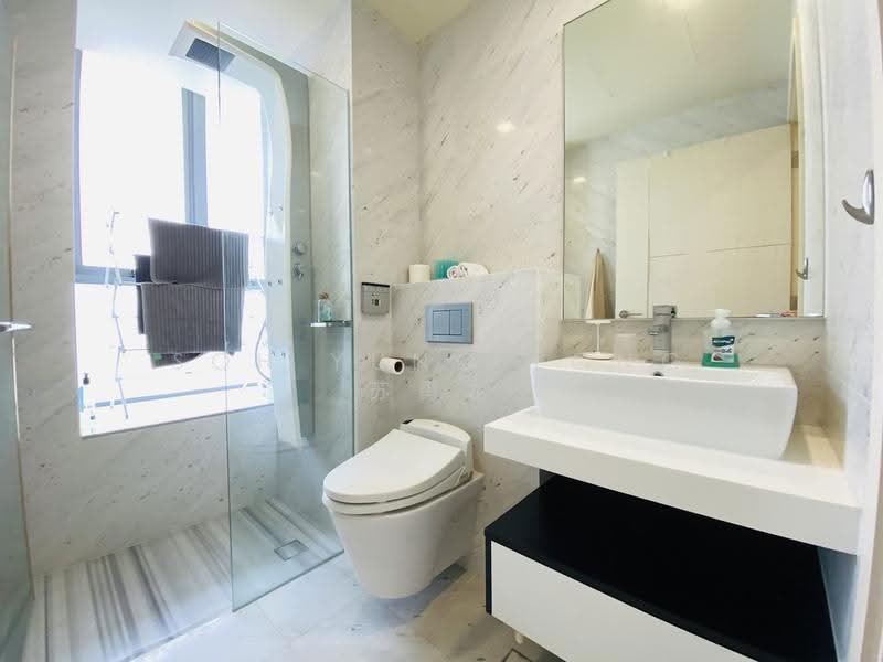 Lincoln Suites, 3 Khiang Guan Avenue, Newton / Novena, 1 Bedroom, 527 sqft, Condominium For Sale, by Soh Yung Long 苏勇龙, 500285878 - Bathroom - PropertyGuru.com.sg