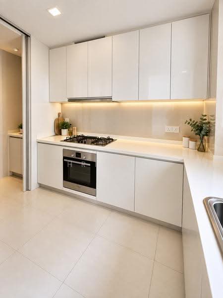 d'Leedon (Former Farrer Court), 13 Leedon Heights, Tanglin / Holland / Bukit Timah, 2 Bedrooms, 1,012 sqft, Condominium For Rent, by Chris Koo, 500285900 - Kitchen - PropertyGuru.com.sg