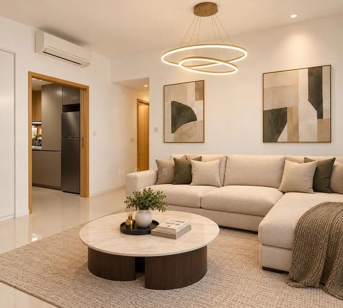 The Jovell, 13 Flora Drive, Changi Airport / Changi Village, 3 Bedrooms, 904 sqft, Condominium For Sale, by Chris Koo, 500285904 - Living Room - PropertyGuru.com.sg