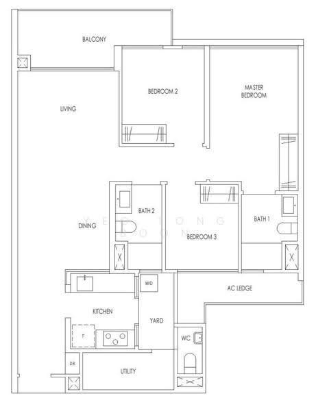 Treasure at Tampines, 13 Tampines Lane, Pasir Ris / Tampines, 3 Bedrooms, 1,033 sqft, Condominium For Sale, by Yeo Tong Boon, 500285912 - PropertyGuru.com.sg